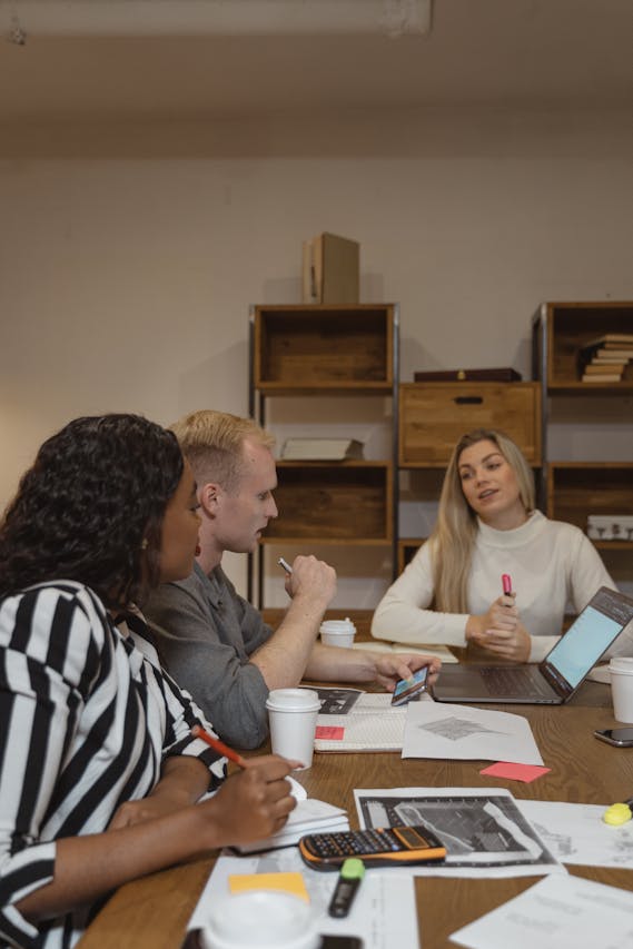 reunião de equipe