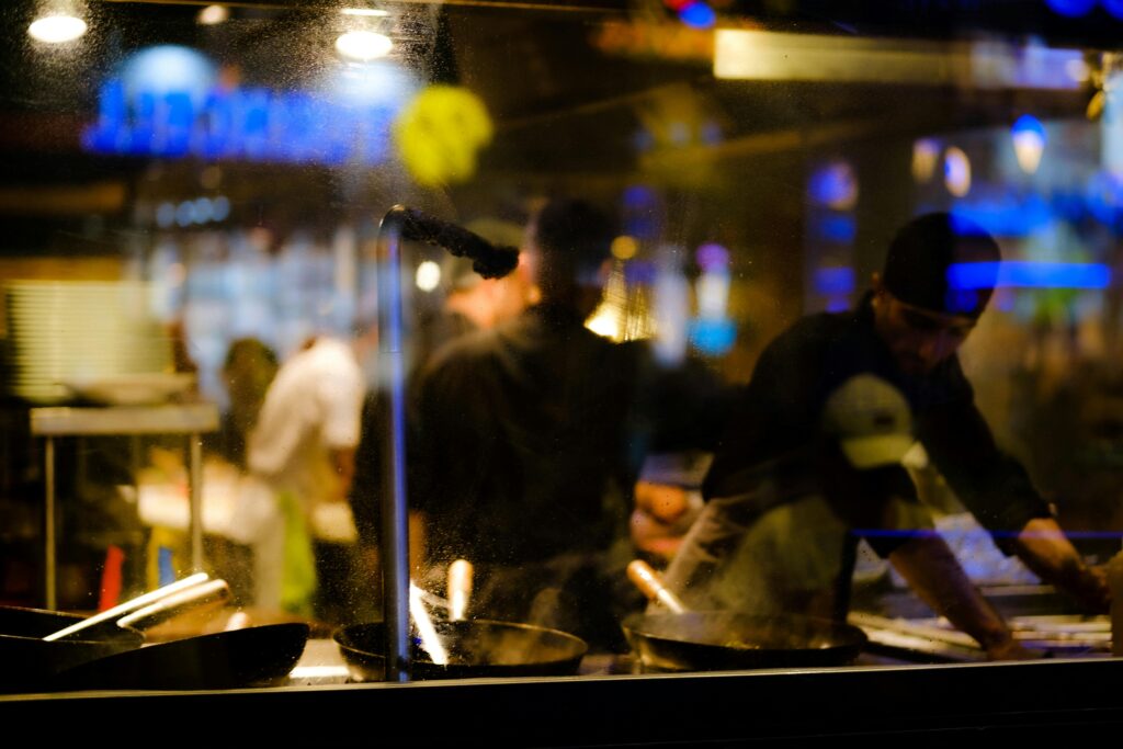 gerenciamento eficaz da cozinha